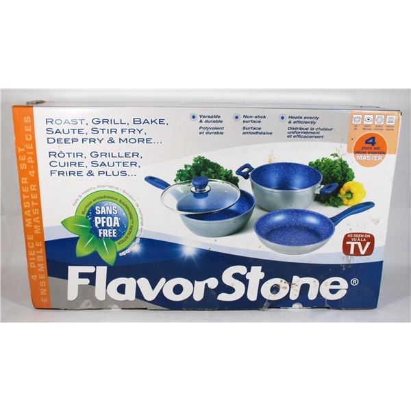 NEW FLAVOR STONE POT AND PAN SET