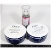 Image 1 : DOVE BODY CREAM AND FRAGRANCE MIST