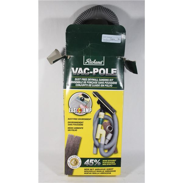RICHARDS VAC-POLE DRYWALL SANDING KIT