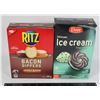 Image 1 : BOX OF CRACKER AND ICE CREAM COOKIES