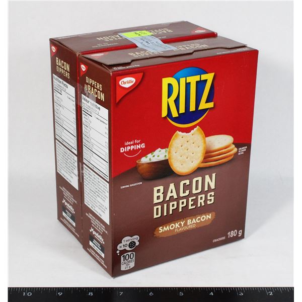 TWO BOXES OF BACON DIPPERS SMOKE BACON