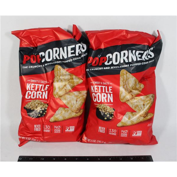 TWO BAGS OF KERNAL CORN