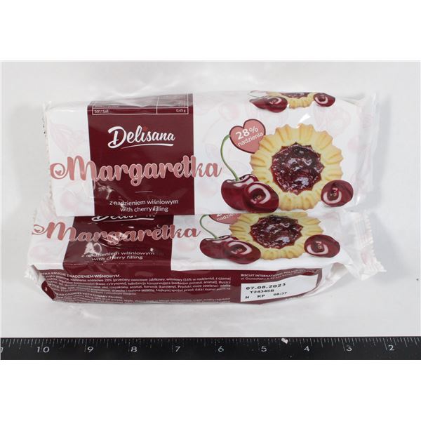TWO PACKS OF MARGARETKA COOKIES