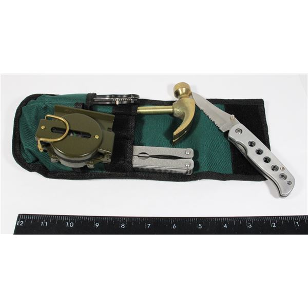 TRAVEL TOOL/ SURVIVAL KIT