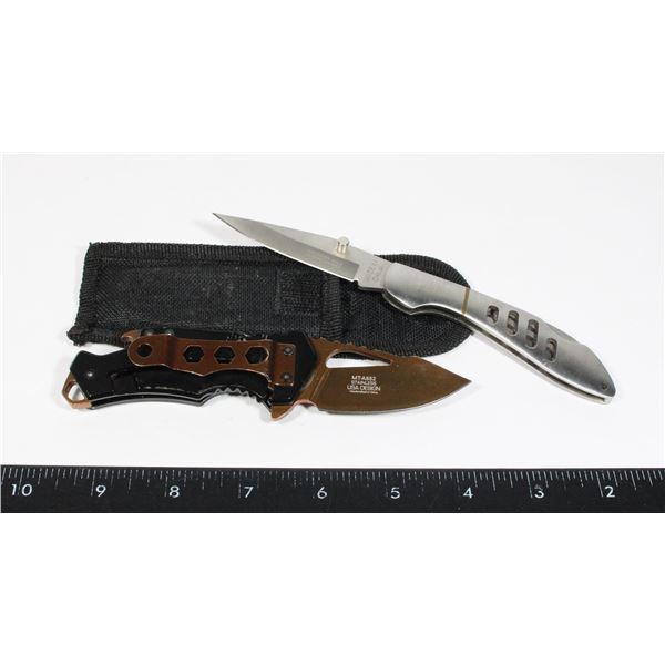 TWO POCKET KNIVES