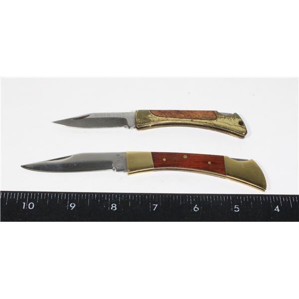 TWO POCKET KNIVES