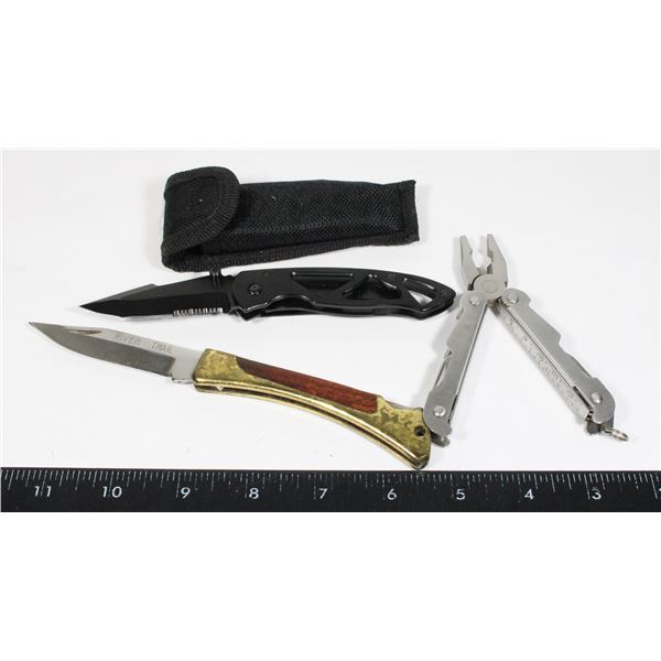 POCKET KNIVES AND MULTI TOOL