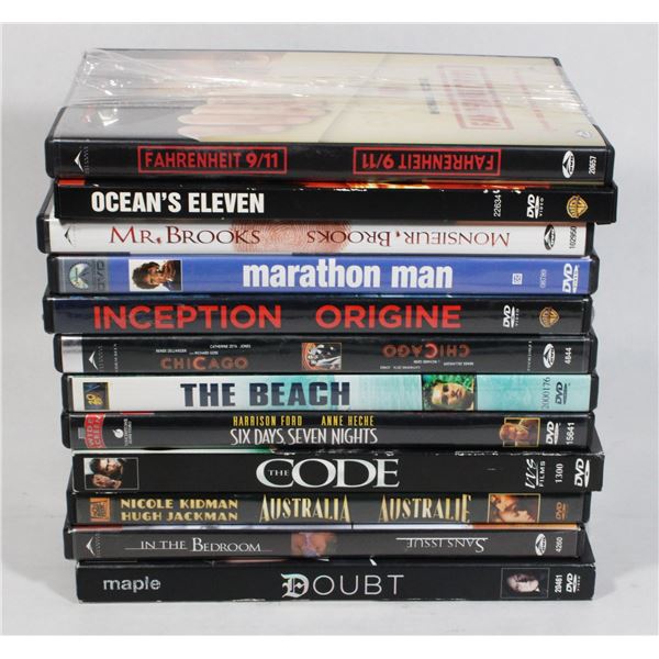 LOT OF ASSORTED DVDS, ALL ARE COMPLETE BUT NOT