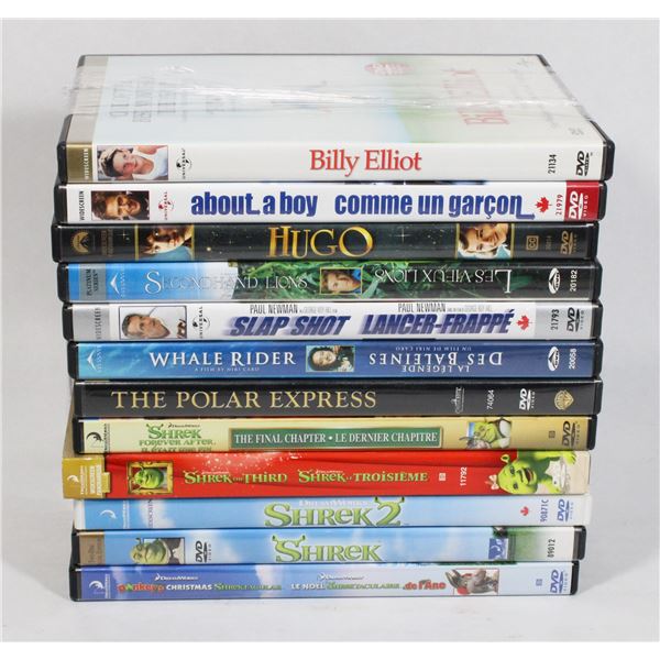 LOT OF ASSORTED DVDS, ALL ARE COMPLETE BUT NOT