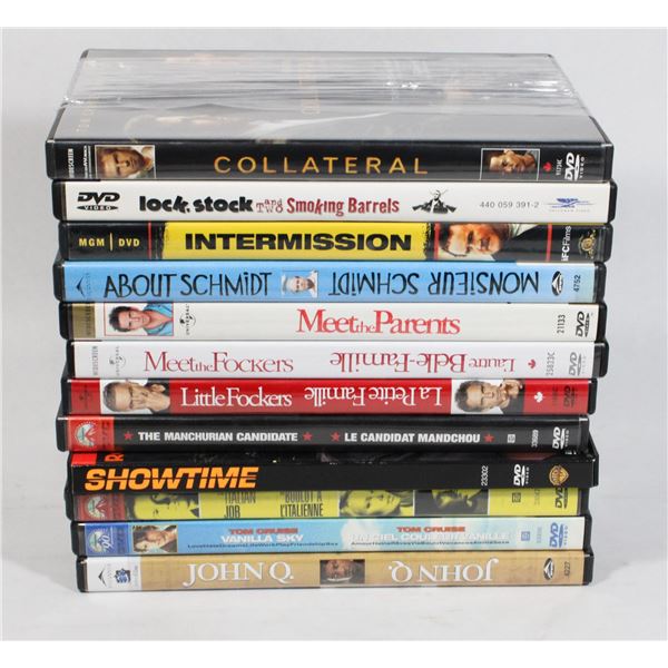 LOT OF ASSORTED DVDS, ALL ARE COMPLETE BUT NOT