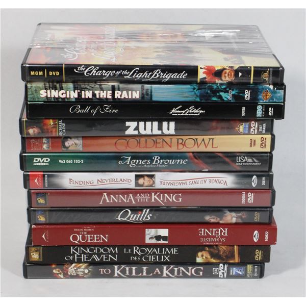 LOT OF ASSORTED DVDS, ALL ARE COMPLETE BUT NOT