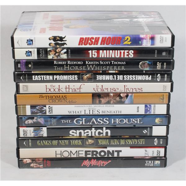 LOT OF ASSORTED DVDS, ALL ARE COMPLETE BUT NOT