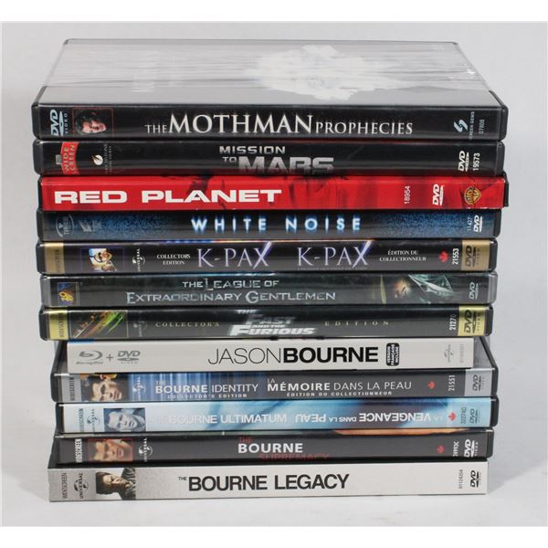 LOT OF ASSORTED DVDS, ALL ARE COMPLETE BUT NOT
