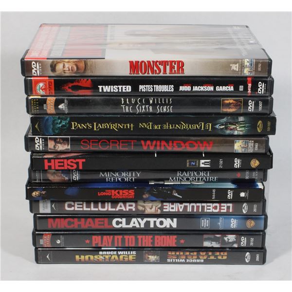 LOT OF ASSORTED DVDS, ALL ARE COMPLETE BUT NOT