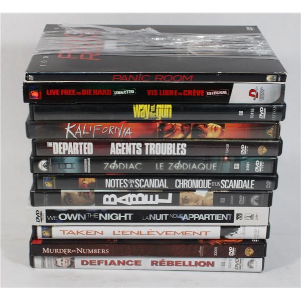 LOT OF ASSORTED DVDS, ALL ARE COMPLETE BUT NOT