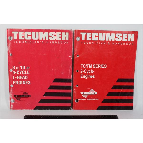 TWO TECUMSEH TECHNICIAN'S HANDBOOKS
