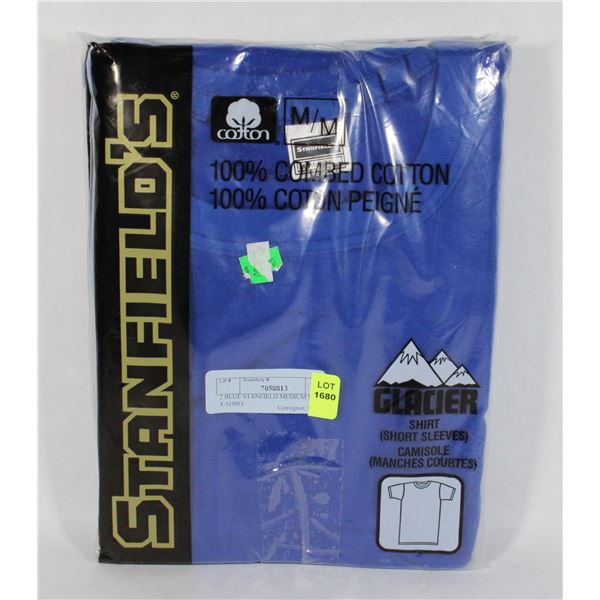 2 BLUE STANFIELD MEDIUM SIZE T-SHIRT