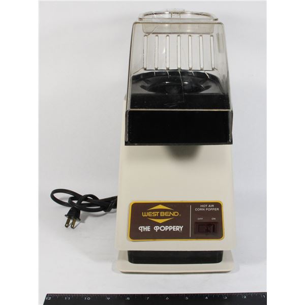 WEST BEND THE POPPERY POPCORN MAKER