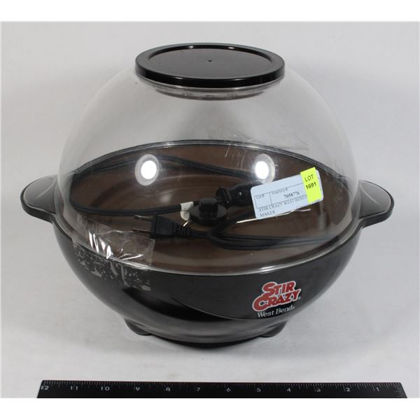 STIR CRAZY WEST BEND POPCORN MAKER