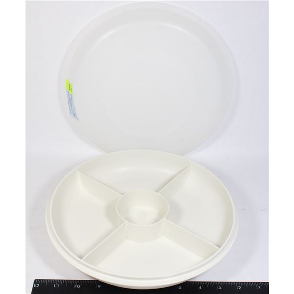 TUPPERWARE LIDDED DISH