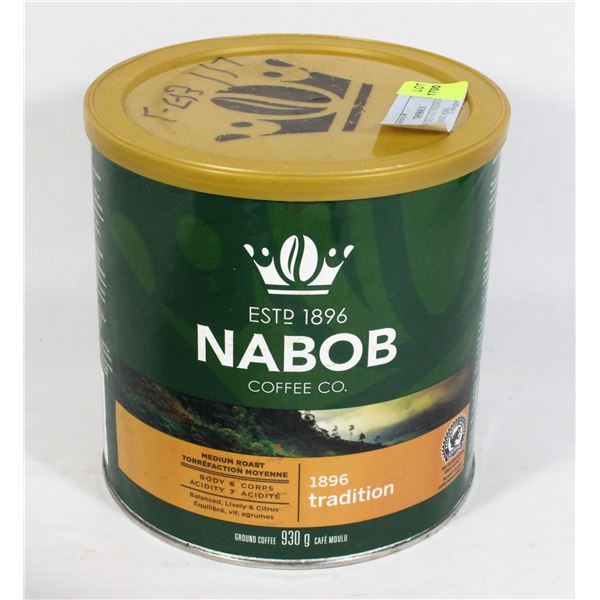 NABOB COFFEE CO. MEDIUM ROAST GROUND COFFEE 930G