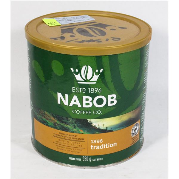 NABOB COFFEE CO. MEDIUM ROAST GROUND COFFEE 930G