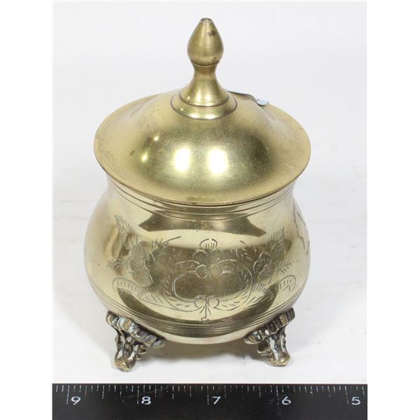 BRASS CONTAINER