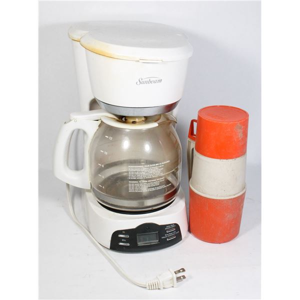 LOT OF USED KITCHEN ITEMS INCL. COFFEE MAKER AND