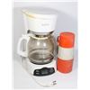 Image 1 : LOT OF USED KITCHEN ITEMS INCL. COFFEE MAKER AND