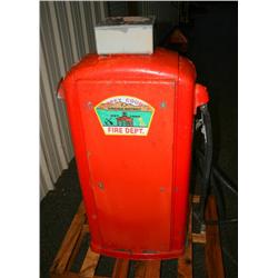 Antique Red Electric Gas Pump