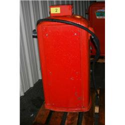 Antique Red Electric Gas Pump