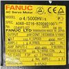 Image 6 : Fanuc #A06B-0216-B200#0100 AC Servo Motor w/#A860-2000-T321 Pulse Coder