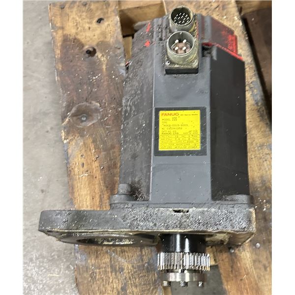 Fanuc #A06B-0315-B003 AC Servo Motor
