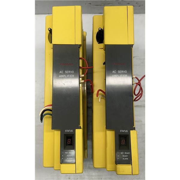 (2) Fanuc #A06B-6066-H006 Servo Amplifier