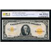 Image 1 : 1922 $10 Gold Certificate PCGS 66PPQ