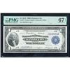 1918 $1 Kansas City FRBN PMG 67EPQ