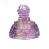 Image 3 : Natural Amethyst Hand Carved Perfume Bottle Certified