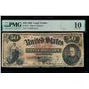 Image 1 : 1869 $50 Legal Tender Note PMG 10