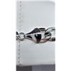 Image 4 : Huge 85.4 Gram.925 Silver Plated Italian Figaro Link Necklace
