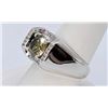 Image 3 : Men's Huge Sparkling 3.45 Ct Fire Moissanite Ring