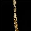 Image 3 : Huge 96.9 Gram 14 Kt Gold Plated Rope Chain