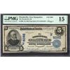 1902 $5 Woodsville NH National PMG 15