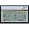 Image 2 : 1864 $50 T-66 Confederate PCGS 62PPQ