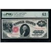 Image 1 : 1917 $1 Legal Tender Note PMG 63EPQ