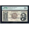 1880 $50 Silver Certificate PMG 55EPQ