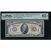 1934A $10 Hawaii FRN PMG 65EPQ