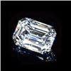 Image 2 : 3.09 Ct Certified VS1 White F Lab Grown Emerald Cut Diamond Solitaire