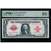 Image 1 : 1923 $1 Legal Tender Note PMG 64EPQ