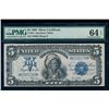 1899 $5 Chief Silver Certificate PMG 64EPQ