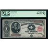 Image 1 : 1891 $1 Treasury Note PCGS 64PPQ
